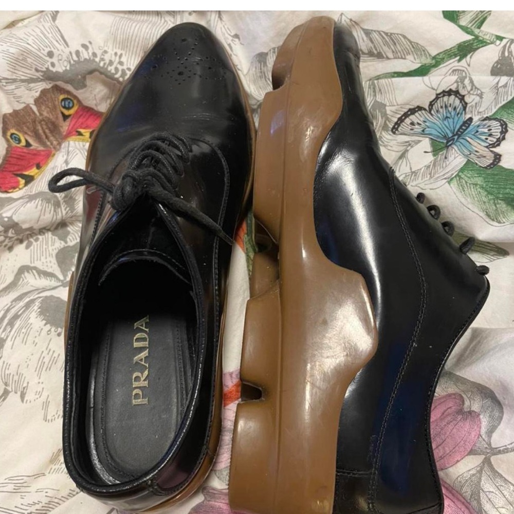 Prada chunky oxfords